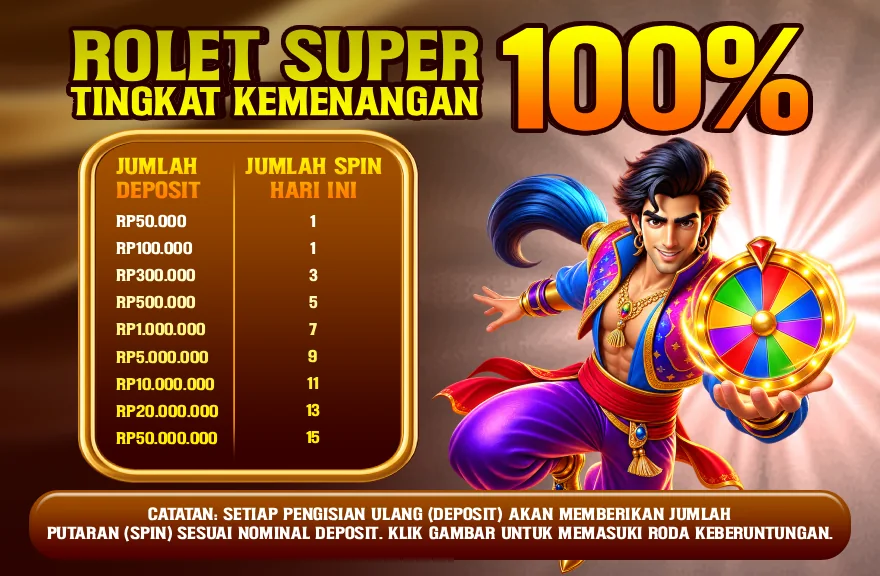 ROLET SUPER TINGKAT KEMENANGAN 100%